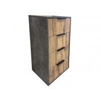 Прихожая Мехико Комод, ЛДСП Цемент темный, ЛДСП Дуб Вотан, УД-К, 00050339