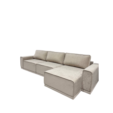 Диван угловой Сидней (Nebby 019 песочный), УД-М, Наполнитель НПБ