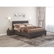 Кровать Оливия с подъемным механизмом, Микровелюр корица, Мелодия сна, 00054903 Кровать Оливия с подъемным механизмом, Микровелюр корица, Мелодия сна, 00054903