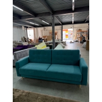 Диван Торонто (RS-29 бирюзовый (велюр)), УД-М, Наполнитель НПБ