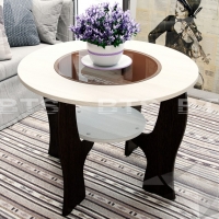 Журнальный стол Прима Нью (ЛДСП Венге + ЛДСП Распил натуральный) Журнальный стол Прима Нью (ЛДСП Венге + ЛДСП Распил натуральный)