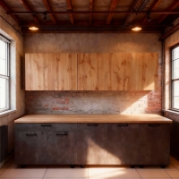 Кухня Прага NEW 2,0 м, ЛДСП Белый древесный, УД-К, 00050247