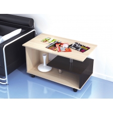 Журнальный стол Консул-5 (ЛДСП Венге + ЛДСП Дуб млечный, молочный)