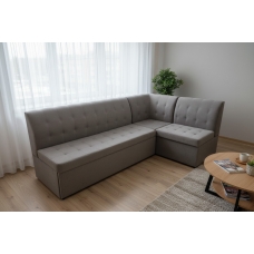 Диван угловой Премиум раскладной (EVA-26 темно-коричневый (велюр)), Перспективное, Наполнитель ППУ Диван угловой Премиум раскладной (EVA-26 темно-коричневый (велюр)), Перспективное, Наполнитель ППУ