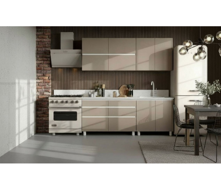 Кухня Мехико 2,0 м, ЛДСП Белый текстурный, УД-К, 00052917