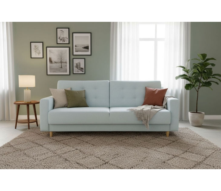 Диван Торонто (Велюр RS-42), УД-М, Наполнитель НПБ