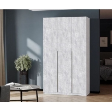 Лагос Шкаф 3-створчатый 1,2 м, ЛДСП Цемент светлый, ЛДСП Цемент светлый, УД-К, 00049102