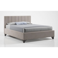 Кровать Оливия с подъемным механизмом, Микровелюр античный бежевый, Мелодия сна, 00054503