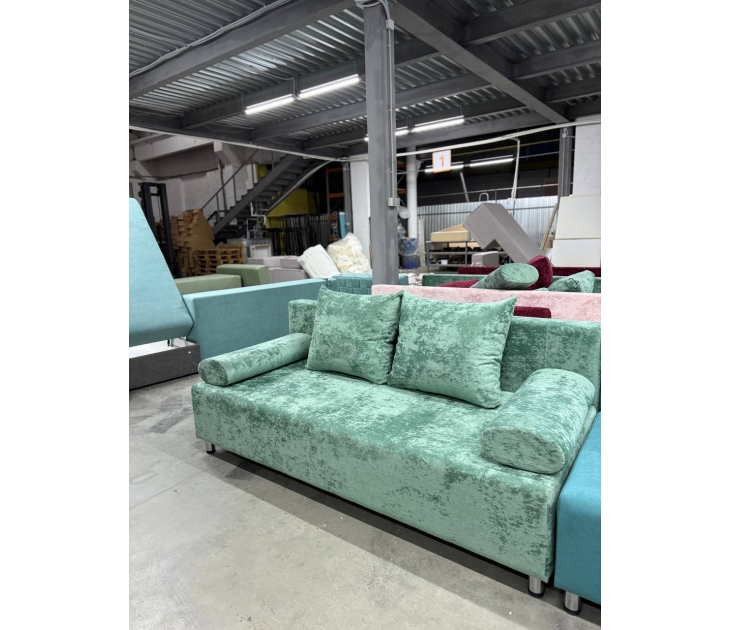 Диван Хилтон-6 (Велюр болотный OWN-29), УД-М, Наполнитель ППУ