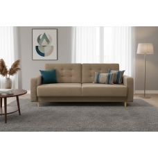 Диван Торонто (EVE-22 капучино (Велюр)), УД-М, Наполнитель НПБ