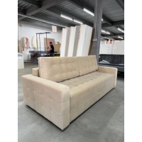 Диван Аргус с широкими подлокотниками без багета стежка квадрат (EL-3 B бежевый (велюр)), УД-М, Наполнитель НПБ Диван Аргус с широкими подлокотниками без багета стежка квадрат (EL-3 B бежевый (велюр)), УД-М, Наполнитель НПБ